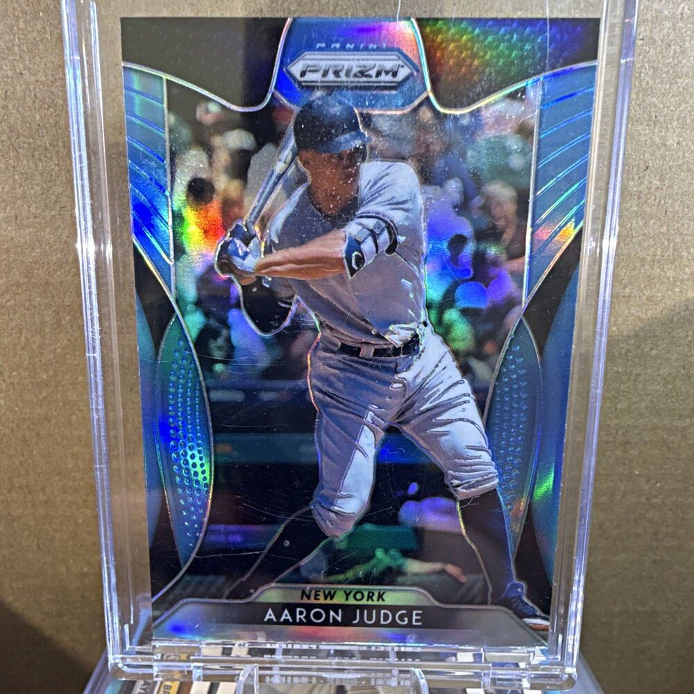 2019 Panini Prizm Aaron Judge #135 Carolina Blue Prizm Tier II Yankees